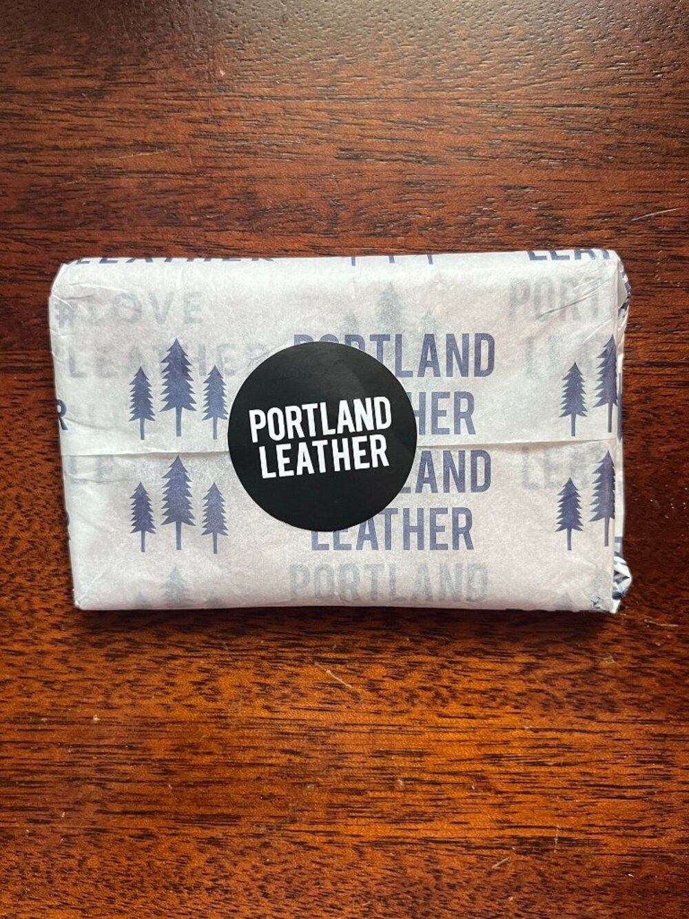 Portland Leather wild rose envelope wallet NWT - Picture 5 of 6